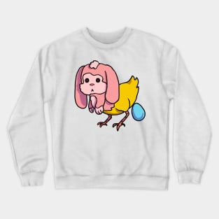 Untraditional Easter Bunny Crewneck Sweatshirt